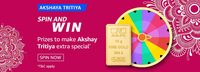 Amazon Akshaya Tritiya - Spin and Win