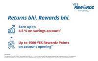 200 Amazon voucher on registering your utility bill for 
AutoPay on YES BANK Credit Card using YES PayNow 
between 7th May 2021 to 21st May 2021