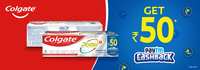 ( Upcoming ) Buy Colgate total toothpaste and get 50/- Paytm Cashback