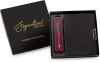 Signature Giftset with Cello Ball Pen + A5 Diary, 335 Pages, Pack of 2) at 329.