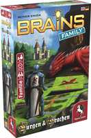 Pegasus Spiele Brains Family - Burgen & Drachn Board Game