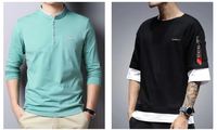 Top Brand Like:- Disney , DNMX , AJIO , etc. T-shirt For Men's Upto 80% Off starting at Rs 75  