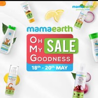 Mamaearth OMG Sale Buy 1 Get 1 Free Sale( 18th To 21st May)