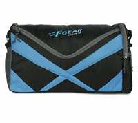 F Gear X Gym Polyester 30 cms Black Azure Blu Gym Bag 