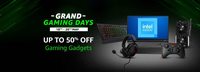 Grand Gaming days Upto 50% Off + Extra 10% SBI Bank CC Offer | 18th - 20th May