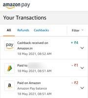 Amazon: Amazon Daily upto 125 Cashback Bill Payment Electricity