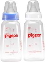 Pigeon Peristaltic Nursing Bottle Twin Pack Kpp-120Ml(Pink & White) Nipple S