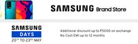 TataCliq Samsung Days [20th - 23th May] - Get Up to Rs.5000 Additional Discount on Exchange