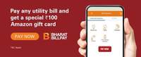 Get Rs 100 Amazon Pay Gift Card on Paying your next Bill using ICICI Bank iMobile Pay or Internet Banking