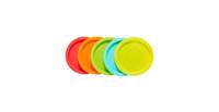 Mothercare Essential Plates, Multicolor, Pack of 5