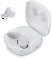 Tecno Hipods H2 True Wireless Earphones (TWS- White) with Real Stereo Sound, 24 Hrs of Music, BT 5.0, IPX4 Water Resistance, Noise Cancellation and Smart Touch Controls