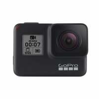 GoPro HERO7 Black — Waterproof Action Camera with Touch Screen 4K Ultra HD Video 12MP Photos 720p Live Streaming Stabilization
