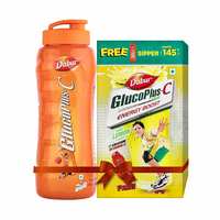Dabur Gluco Plus C Lemon -1 Kg with Sipper Free