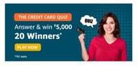 Amazon Credit Card Quiz Answer & Win ₹5,000 Pay Balance 