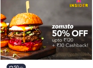 Zomato Myntra : Get 60% off for New User & Get upto 50% off for Old User + 30 Cashback For All User