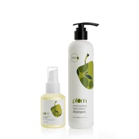 Plum goodness Olive and Macadamia Nourish & Cleanse Hair Kit 