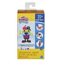 PLAY-DOH Treatsies Single Servings Cupcake Character Tiny Food Toy Craft Kit with 3 Non-Toxic Cans