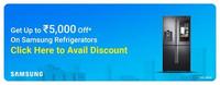 Get up to ₹ 5000 off on samsung refrigerators