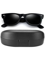 LIZA ANGEL UV Protection Wayfarer Sunglasses (Free Size)  (For Boys & Girls, Black) upto 75%off