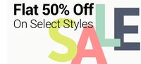 Forever 21 sale : Flat 50% off on Select Styles