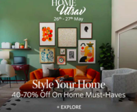 Myntra Home Utsav Sale 40% -70% Off Till 27 May
