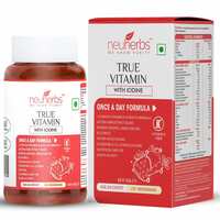 DOTD:Neuherb True vitamin with Iodine Multivitamin with Zinc, Vitamin C, Vitamin-D, Gingseng, Ginkgo biloba, Coenzyme Q-10, Lutein & Choline for Men and Women -(60 Multivitamin tablets)