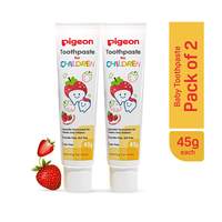 Pigeon Strawberry Toothpaste for kids (45g, Pack of 2)