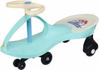 Webby Strong & Smooth Twister Magic Car, Weight Capacity 80 KG (Green)

