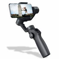 Xmate Tour 3 Axis Handheld Smartphone Gimbal (Black) |Object Tracking | Zoom Capability |Video Edit & Share Support | 12 Hours Battery Life