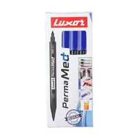 Luxor Perma Med Marker Pen , Blue ( Pack of 10 )

