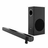 Rs.650 Coupon - Blaupunkt SBW50 120Watts Wired Soundbar with Subwoofer(Optical, Without Remote), Black