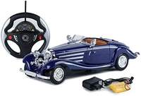 Webby 1:20 Classic Vintage Remote Controlled Racing Car for Kids (Blue)
