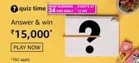 Amazon Quiz 1st June Answer & Win ₹15,000 Pay Balance 