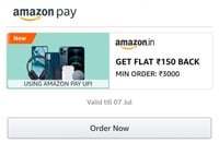 Amazon Send money Offer : Get 40/ 50/75/150 / 2000 Cashback Offer On send money min Rs 1