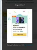  Amazon Send money Offer: Get 5000 cashback on order Rs20000 (unlock offer send money min Rs 1)