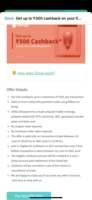 Get up to Rs.500 cashback on Simpl: Get 10% cb (max Rs.100 per txn) on first 5 utility bill pymts using Billbox on Simpl