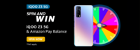 Amazon iQOO Z3 5G Spin & Win iQOO Z3 5G & Amazon Pay balance 