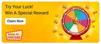 Flipkart Super Saver Days Wheel Of Fortune June (Place Order and Play from App only)