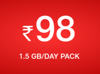 Jio Recharge Unlimited Calling and 1.5 gb data per day