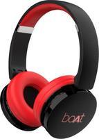 boAt Rockerz 370 Bluetooth Headset with mic (Fiery Red, On the Ear)