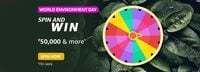 Amazon World Environment Day Spin and Win ₹50,000 & more 