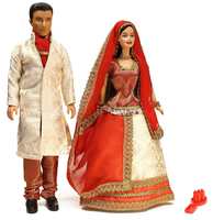 Barbie and Ken in India (Color & Design may vary)