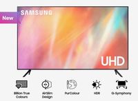 Samsung 125 cm (50 Inches) Smart 4K UHD LED TV AUE70 Crystal Pro UA50AUE70AKLXL (2021 Model, Black)