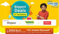 Flipkart Cooling Days Sale Up to 80% Off + 10% Instant Discount with ICICI Bank Credit & Debit Cards