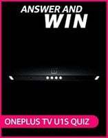 Amazon OnePlus TV U1S Quiz Answer and Win the new OnePlus TV
