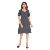 DESI VESI Women's Knee Length Midi Loungewear Dress upto 85%off