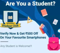 Flipkart Students : Get Flat 500 Discount On Smartphone Purchase On Verification Students College ID