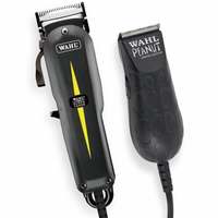WAHL 08331-024 Professional All Star Clipper+Trimmer Combo Features Super Taper and Peanut Trimmer (Black)

