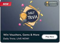 Flipkart Daily Trivia - Answers for 9th June 2021 - win gems