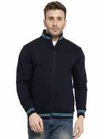 AWG - All Weather Gear Men's Cotton High Neck Sweatshirt upto 85%off